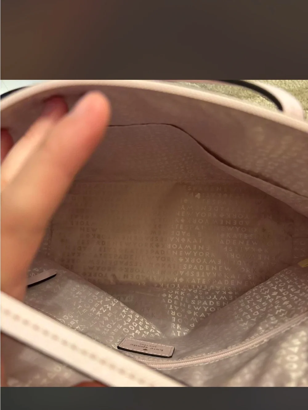 Kate Spade Polka Dot Pink Purse